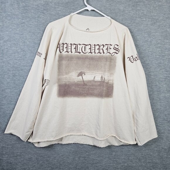 YZY Yeezy Gosha Vultures Unisex Adult Long Sleeve Shirt Volume 1 Album Size 1